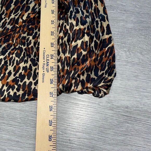 Vtg Betsey Johnson Black Label Women’s 10 Animal Print Dress Silk Mini Y2K NWT - Picture 16 of 16